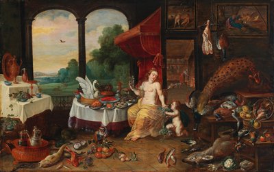 Allegorie des Geschmacks von Frans Wouters